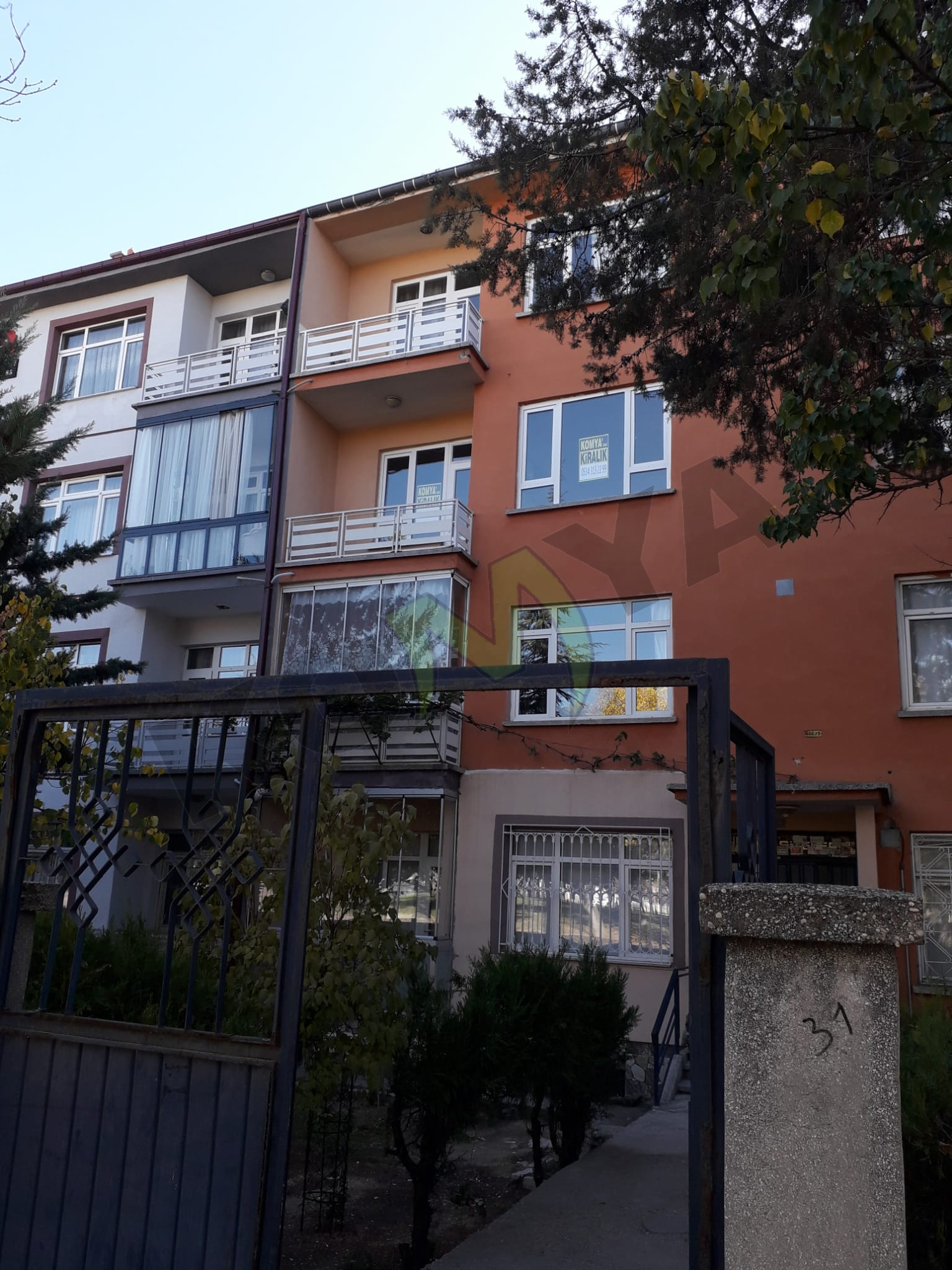 KİRALIK KONYA DUMLUPINAR MAH. TEKNİK LİSE YANI  3+1 DAİRE